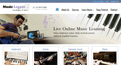 Desktop Screenshot of musiclegato.com