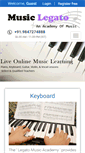 Mobile Screenshot of musiclegato.com